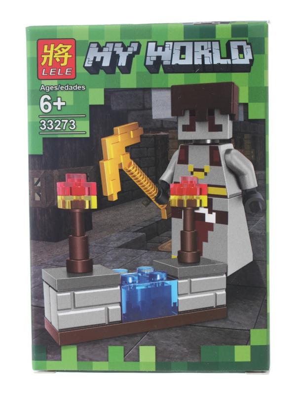 Суперпак минифигурок Minecraft «Герои Майнкрафт в пустыне и подземелье» 33273 (Совместимый с ЛЕГО), 12 наборов