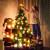 Рождественская ёлка из фетра с украшениями на стену «А» / 100 см.