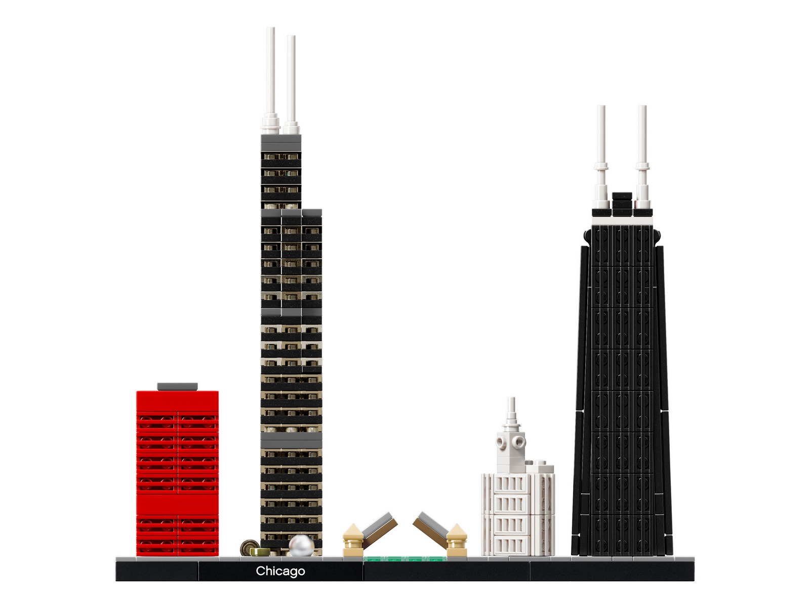 Конструктор Bl «Чикаго» 10677 (Architecture 21033) 444 детали