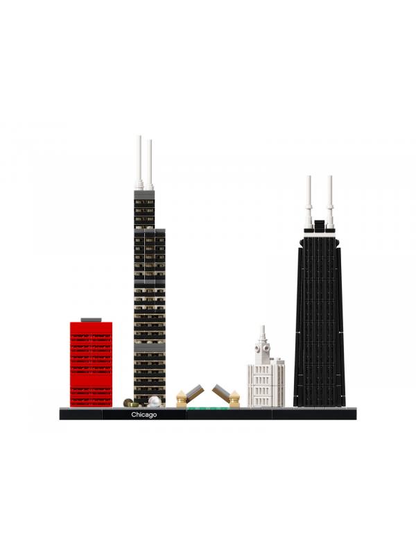 Конструктор Bl «Чикаго» 10677 (Architecture 21033) 444 детали