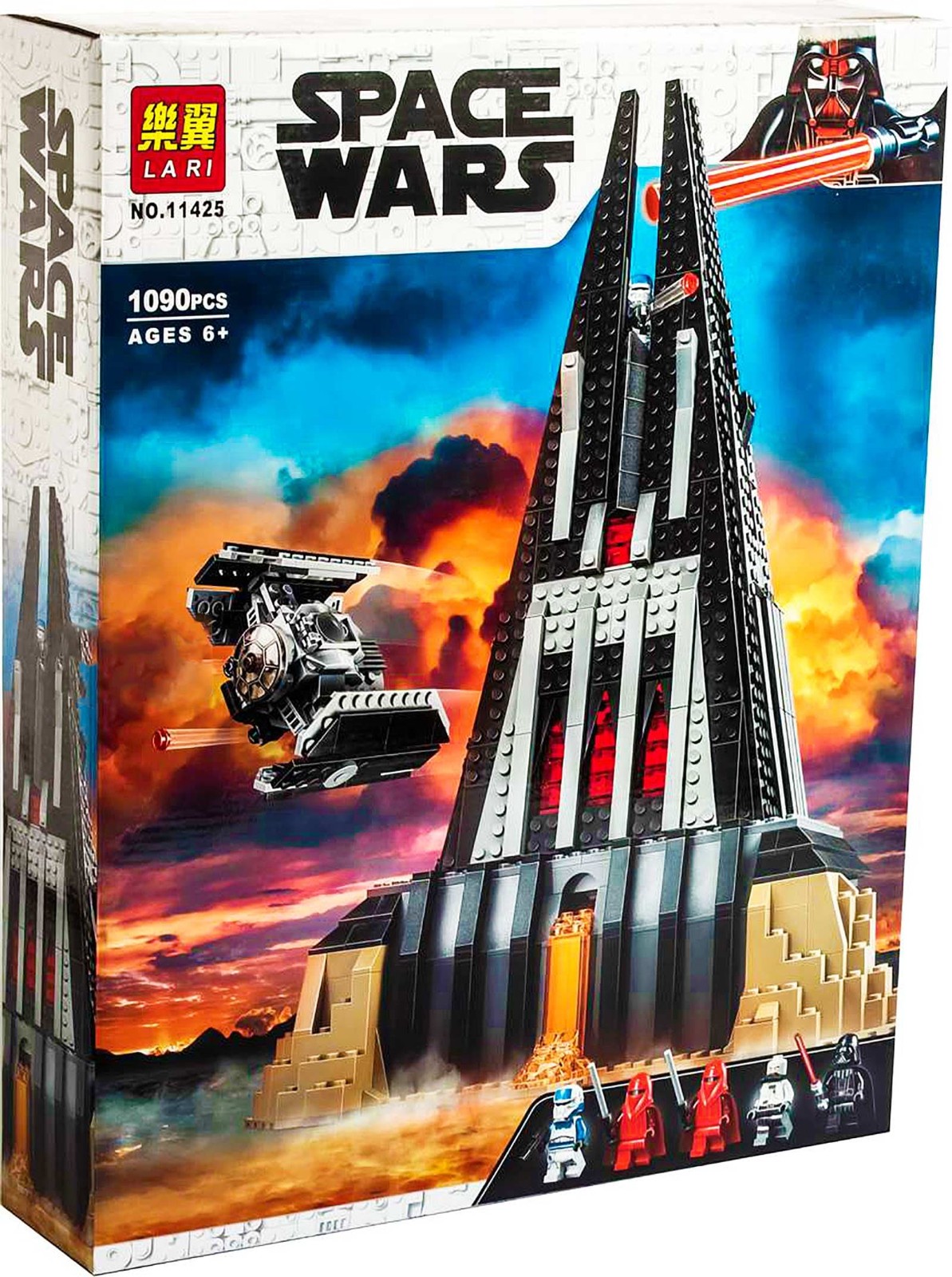 Конструктор Lari «Замок Дарта Вейдера» 11425 (Star Wars 75251) / 1090 деталей
