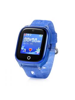 Детские часы с GPS Smart Baby Watch KT01 / Синий
