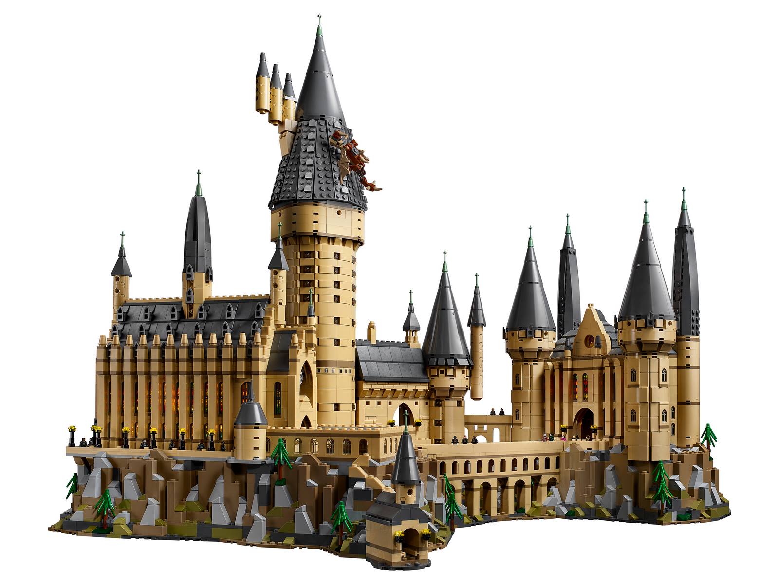 Конструктор Lion King «Замок Хогвартс» 180055 (Harry Potter 71043) / 6739 деталей