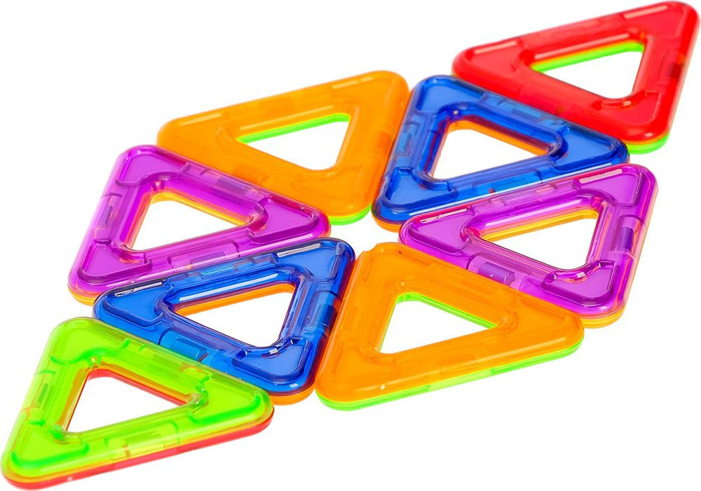 Магнитный конструктор «Цветные магниты» 2467 / 20 деталей