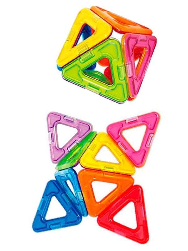 Магнитный конструктор «Цветные магниты» 2467 / 20 деталей