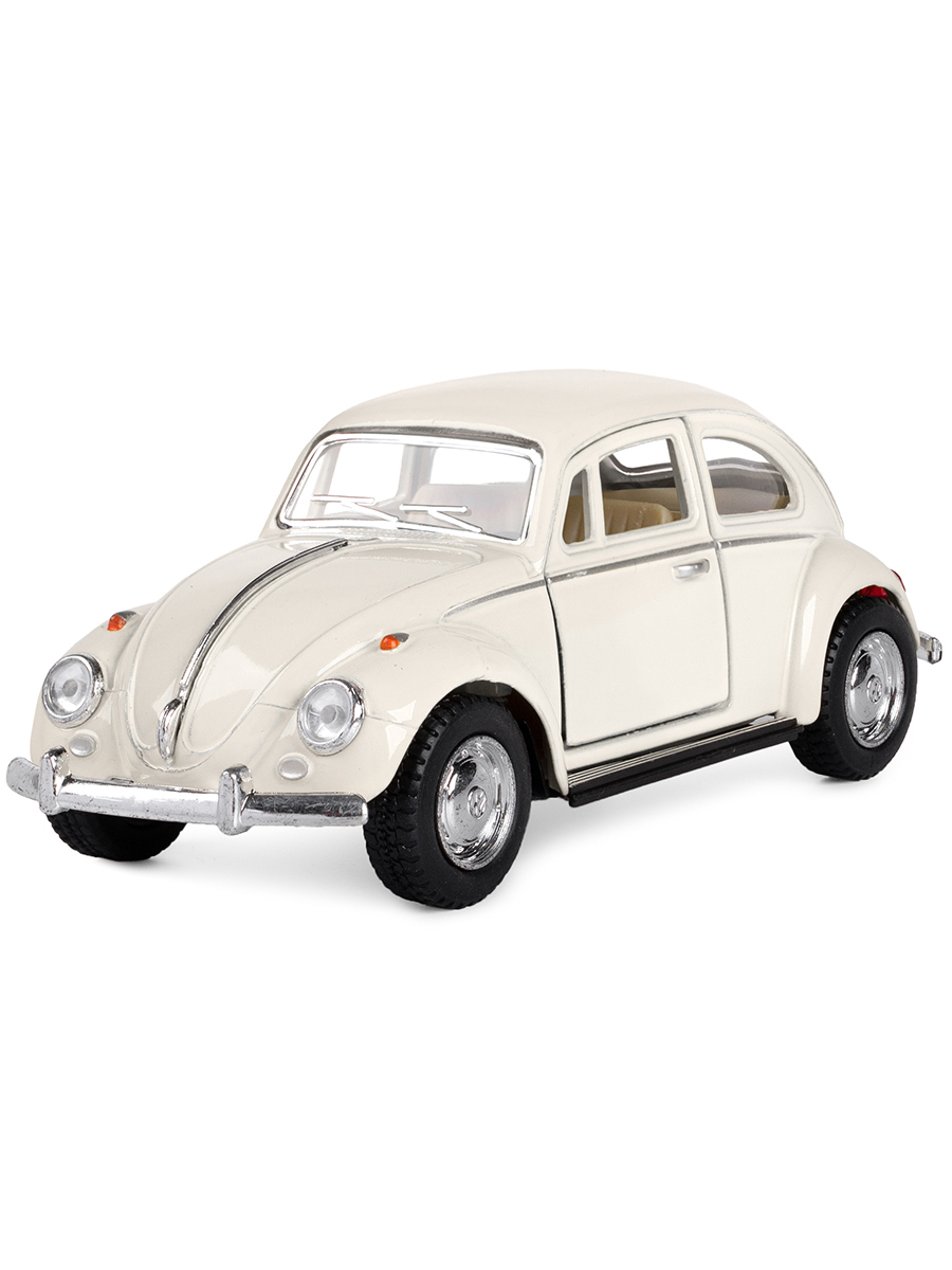 Металлическая машинка Kinsmart 1:32 «1967 Volkswagen Classical Beetle (Пастельные цвета)» KT5375D инерционная / Микс