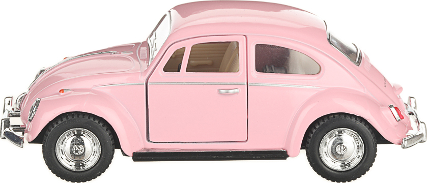 Металлическая машинка Kinsmart 1:32 «1967 Volkswagen Classical Beetle (Пастельные цвета)» KT5375D инерционная / Микс