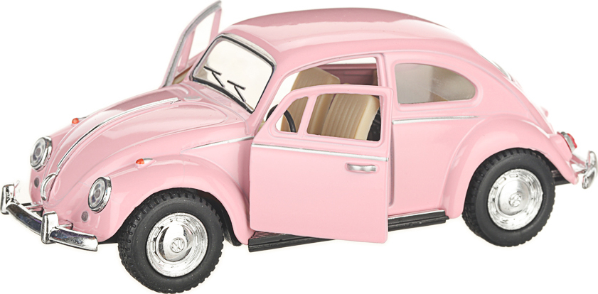 Металлическая машинка Kinsmart 1:32 «1967 Volkswagen Classical Beetle (Пастельные цвета)» KT5375D инерционная / Микс