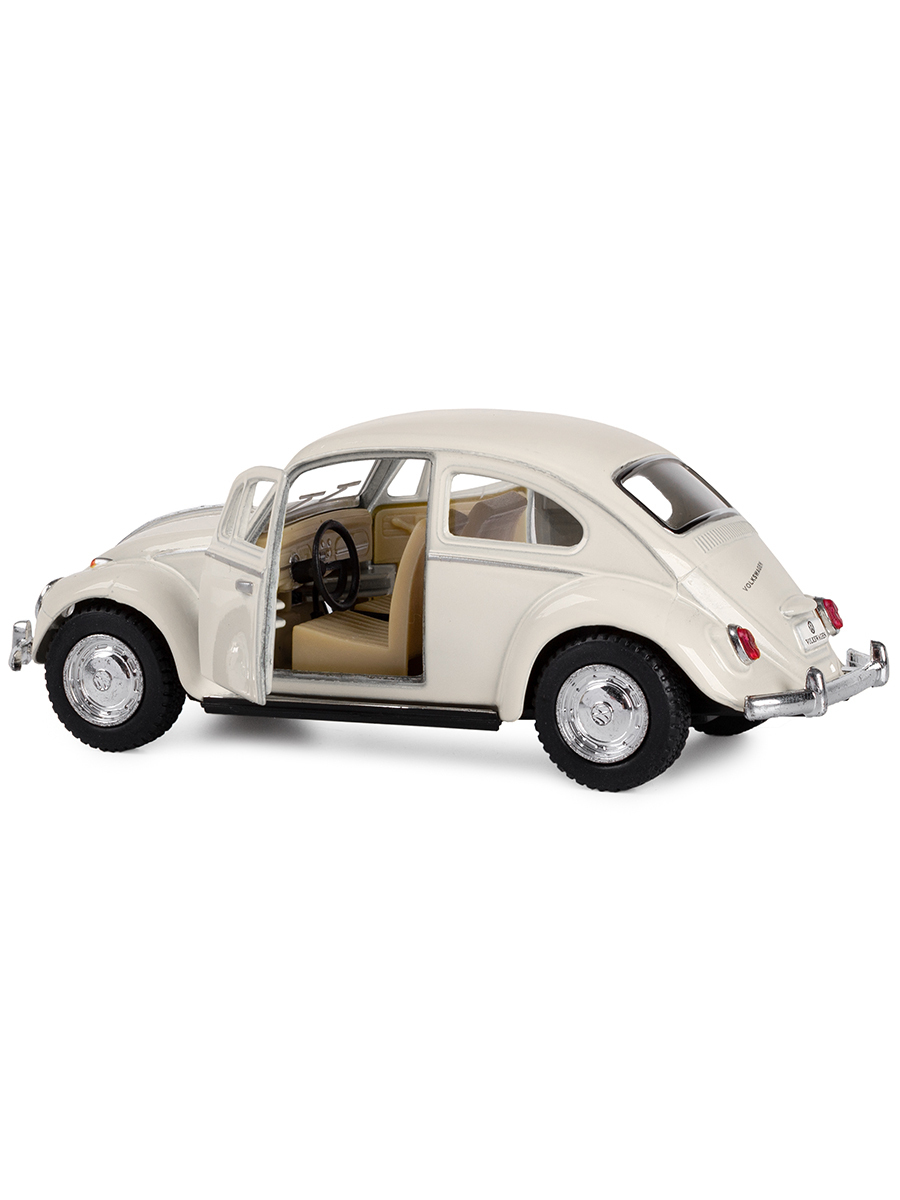 Металлическая машинка Kinsmart 1:32 «1967 Volkswagen Classical Beetle (Пастельные цвета)» KT5375D инерционная / Микс