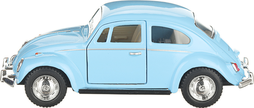 Металлическая машинка Kinsmart 1:32 «1967 Volkswagen Classical Beetle (Пастельные цвета)» KT5375D инерционная / Микс