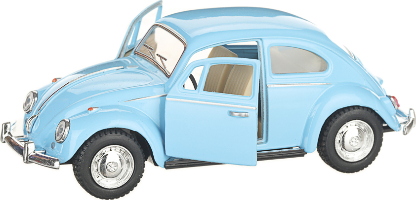 Металлическая машинка Kinsmart 1:32 «1967 Volkswagen Classical Beetle (Пастельные цвета)» KT5375D инерционная / Микс