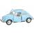 Металлическая машинка Kinsmart 1:32 «1967 Volkswagen Classical Beetle (Пастельные цвета)» KT5375D инерционная / Микс