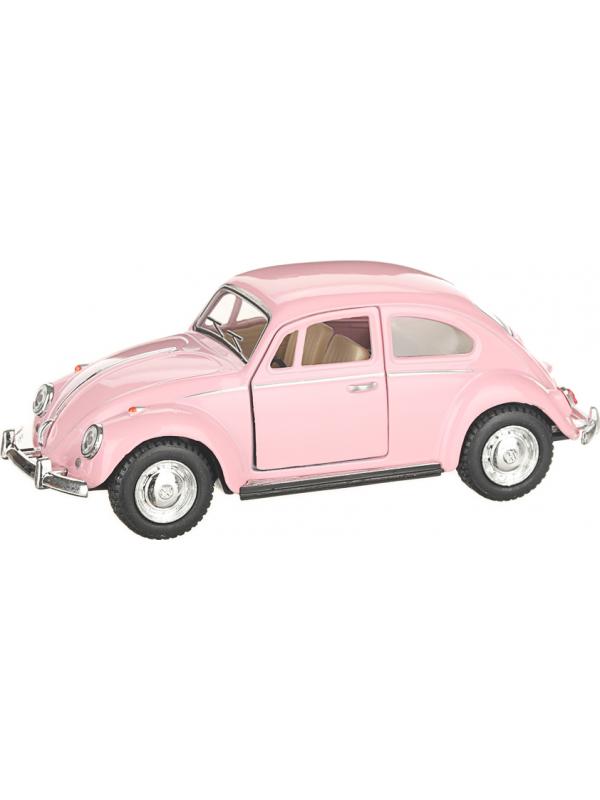 Металлическая машинка Kinsmart 1:32 «1967 Volkswagen Classical Beetle (Пастельные цвета)» KT5375D инерционная / Микс