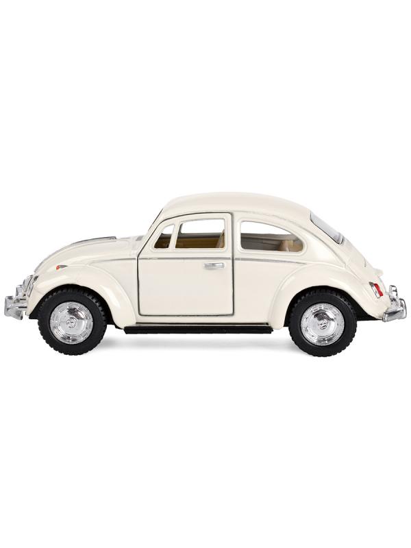 Металлическая машинка Kinsmart 1:32 «1967 Volkswagen Classical Beetle (Пастельные цвета)» KT5375D инерционная / Микс