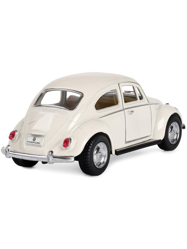 Металлическая машинка Kinsmart 1:32 «1967 Volkswagen Classical Beetle (Пастельные цвета)» KT5375D инерционная / Микс