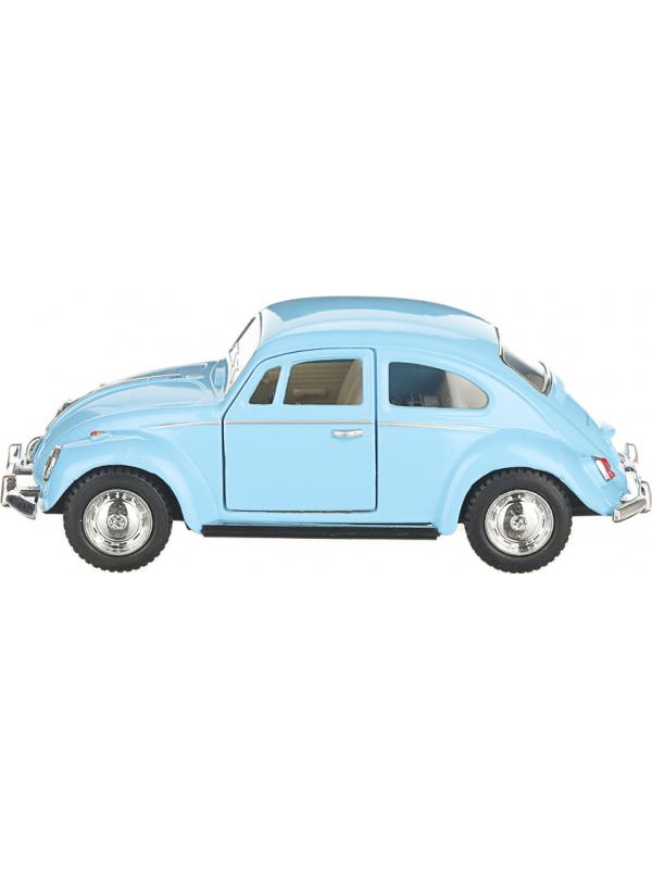 Металлическая машинка Kinsmart 1:32 «1967 Volkswagen Classical Beetle (Пастельные цвета)» KT5375D инерционная / Микс