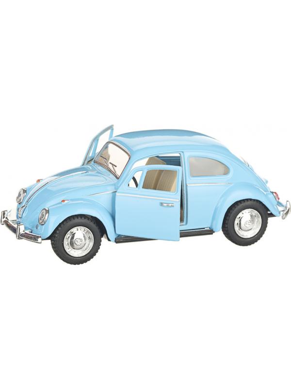 Металлическая машинка Kinsmart 1:32 «1967 Volkswagen Classical Beetle (Пастельные цвета)» KT5375D инерционная / Микс