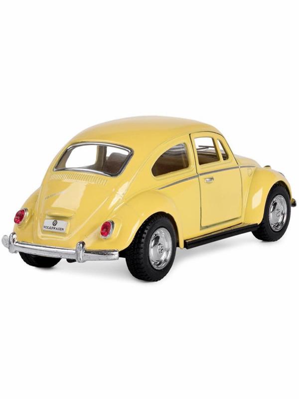 Металлическая машинка Kinsmart 1:32 «1967 Volkswagen Classical Beetle (Пастельные цвета)» KT5375D инерционная / Микс