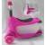 Каталка - самокат Scooter с контейнером для игрушек (Т02600) / Розовый