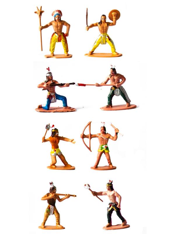 Набор фигурок «Индейцы» К7077-76 / Brave Man