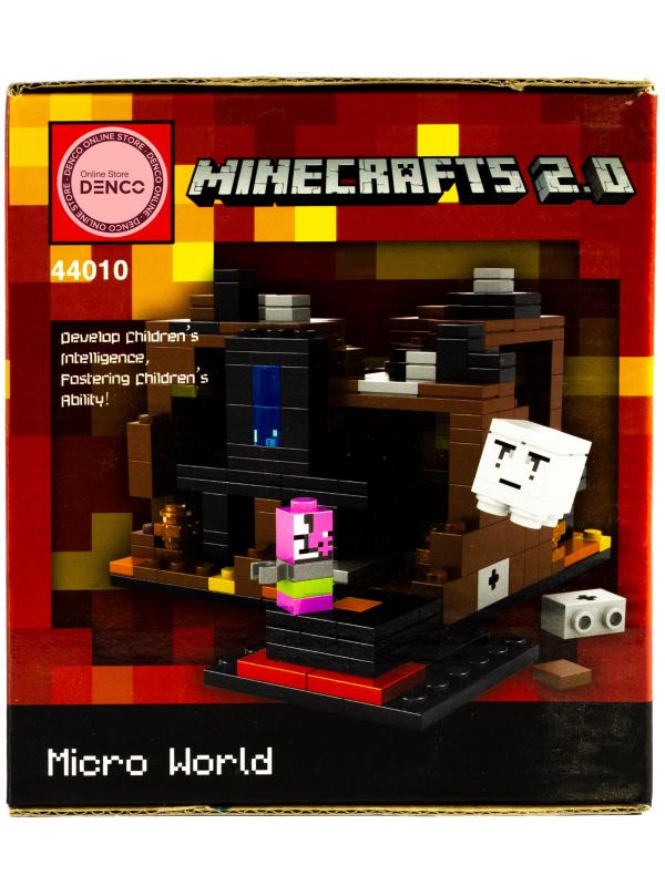 Конструктор QS08 «Микромир Minecraft 2.0» 44010 / 452 детали