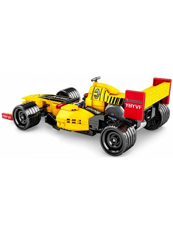 Конструктор Sembo Block «Гоночный болид Formula 1: Renault» 701352, инерционный / 293 детали