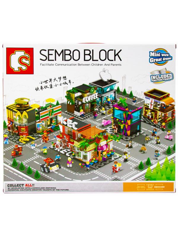 Конструктор Sembo Block «Магазин-бутик Шанель» 601060 / 271 деталь