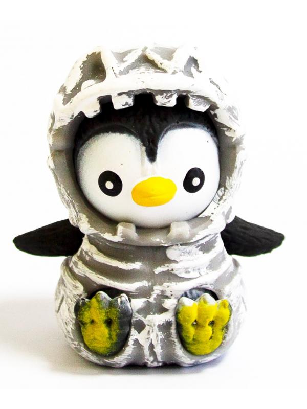 Резиновые фигурки-тянучки «Пингвины в костюмах Хэллоуин» A302-DB / 4 шт.
