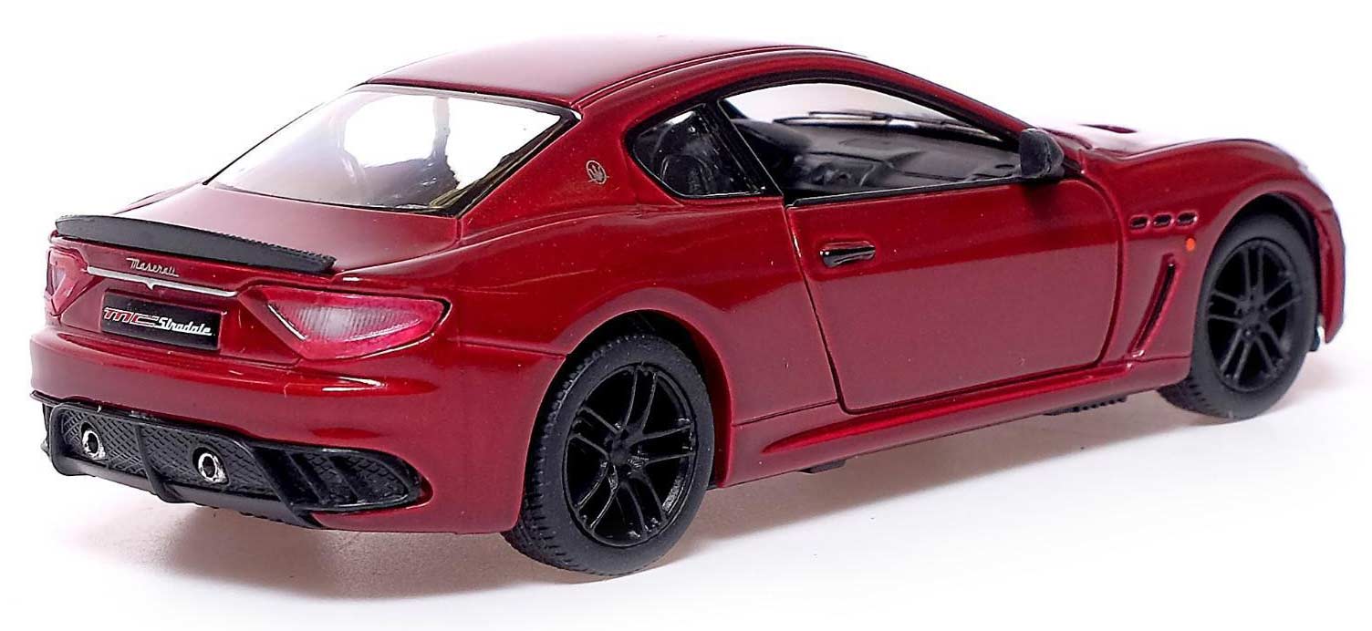 Машинка металлическая Kinsmart 1:38 «2016 Maserati GranTurismo MC Stradale» KT5395D инерционная / Микс