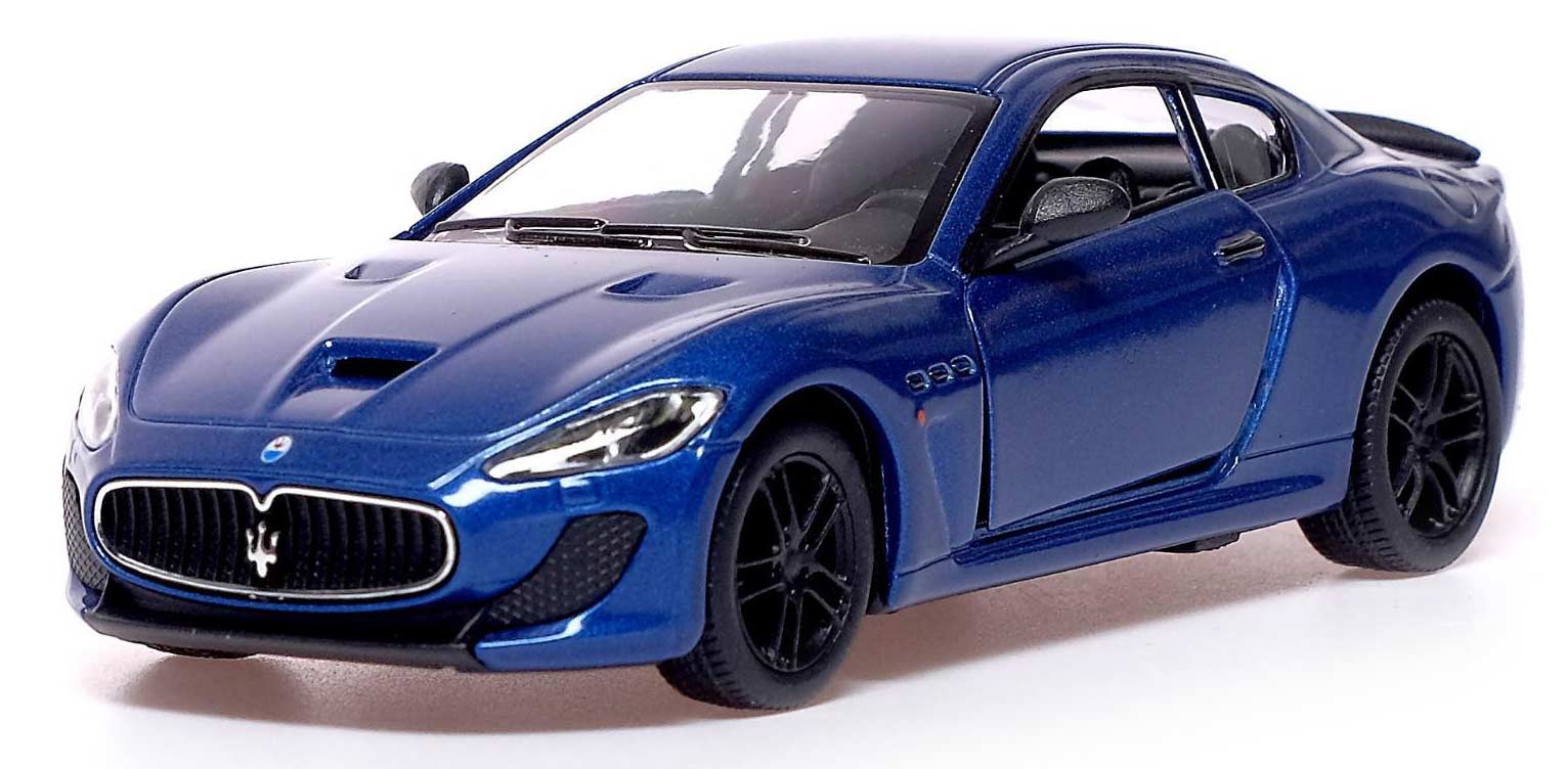 Машинка металлическая Kinsmart 1:38 «2016 Maserati GranTurismo MC Stradale» KT5395D инерционная / Микс