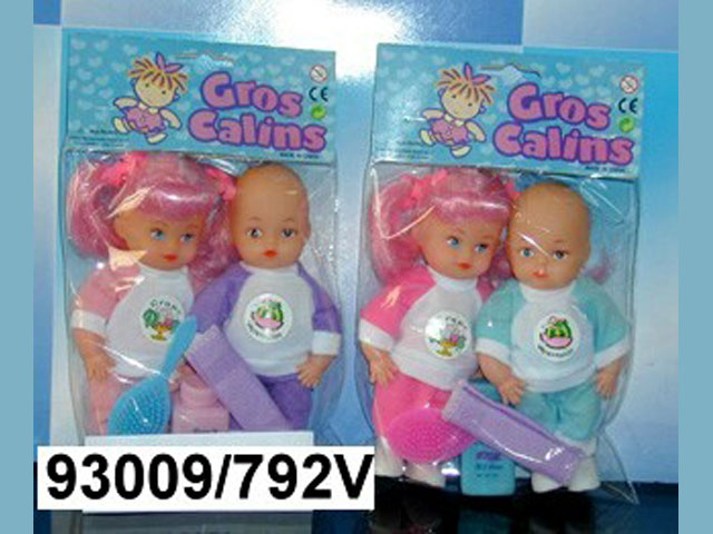 Куклы 2 шт Gros Calins Д792V, 2 вида