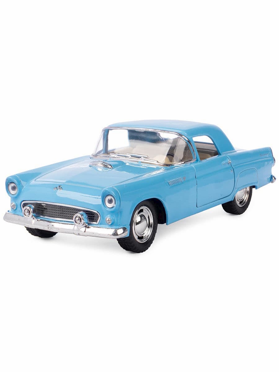 Машинка металлическая Kinsmart 1:36 «1955 Ford Thunderbird» KT5319D инерционная / Микс