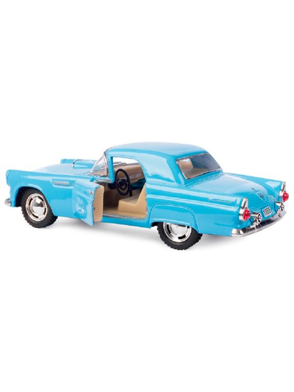 Машинка металлическая Kinsmart 1:36 «1955 Ford Thunderbird» KT5319D инерционная / Микс
