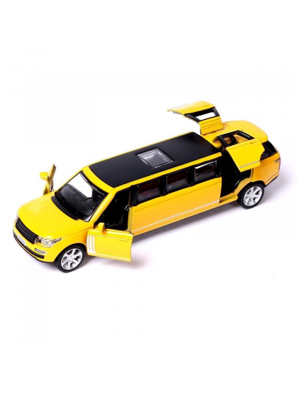 Металлическая машинка Play Smart 1:43-50 «Лимузин Range Rover» 6578W, инерционная / Микс