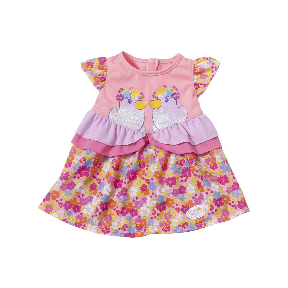 Набор одежды для куклы 38-43 см «Yale Baby» платье, повязка / D207H