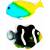 Фигурки-тянучки антистресс «Морские рыбы» 17 см. из термопластичной резины / 2 штуки, A126-PDQ