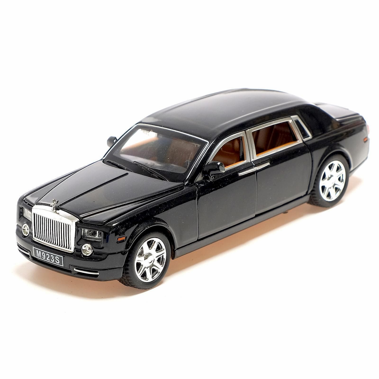 Металлическая машинка XLG 1:24 «Rolls-Royce Phantom» M923S-6 инерционная, свет, звук в коробке / Микс