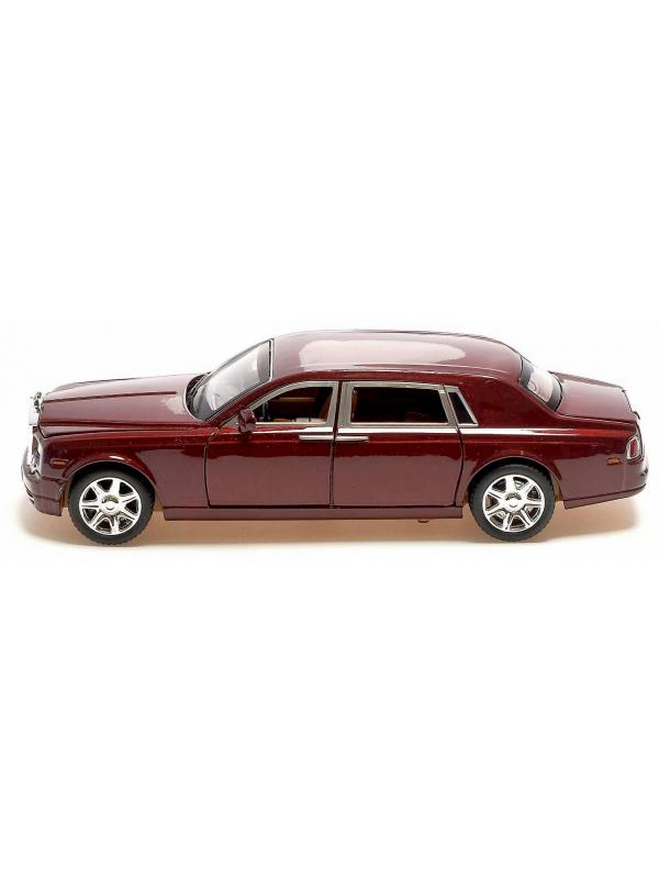 Металлическая машинка XLG 1:24 «Rolls-Royce Phantom» M923S-6 инерционная, свет, звук в коробке / Микс