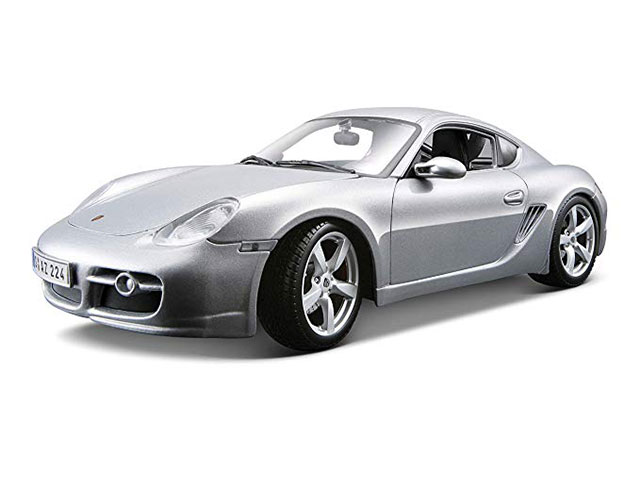 Машина Porsche Cayman S 1:18, серая, 31122 / Maisto