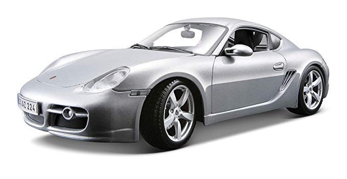 Машина Porsche Cayman S 1:18, серая, 31122 / Maisto