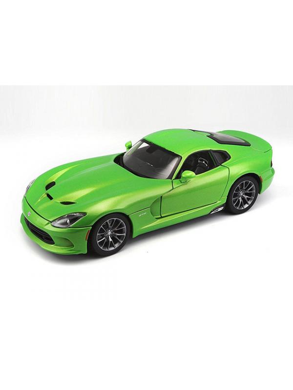 Машина Dodge Viper 2013, 1:18, зеленая, 31128 / Maisto