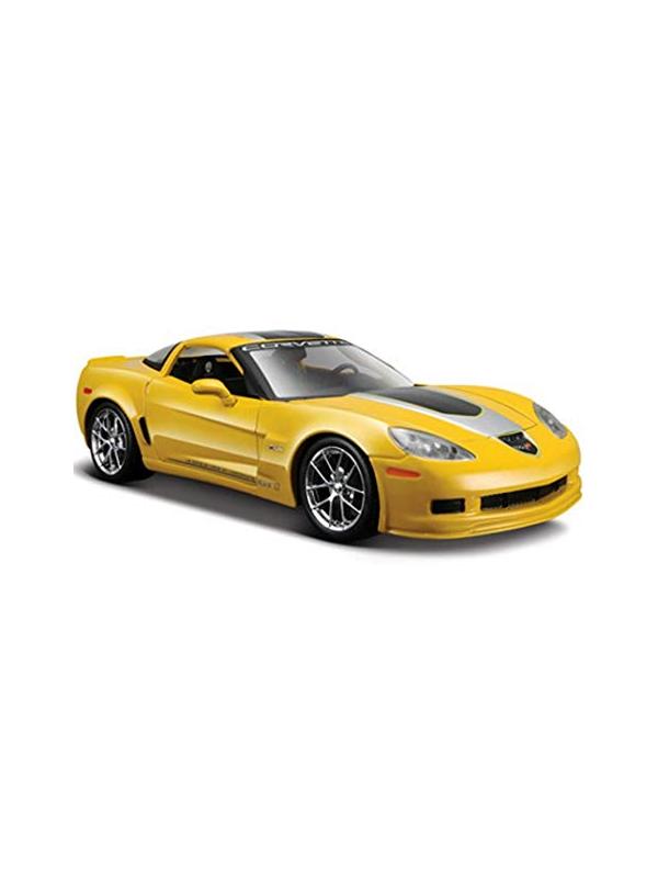 Машина Corvette GT1 2009, 1:24, желтая, 31203 / Maisto