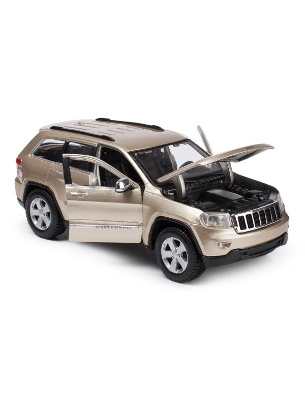 Металлическая машинка Maisto 1:24 «Jeep Grand Cherokee Laredo» 31205 / Бронза