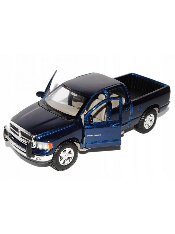 Металлическая машинка Maisto 1:27 «Dodge Ram Quad Cab 2002» 31963 / Синий