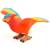 Набор фигурок птиц «Попугаи» 5-6 см. из термопластичной резины 46 / 8 штук