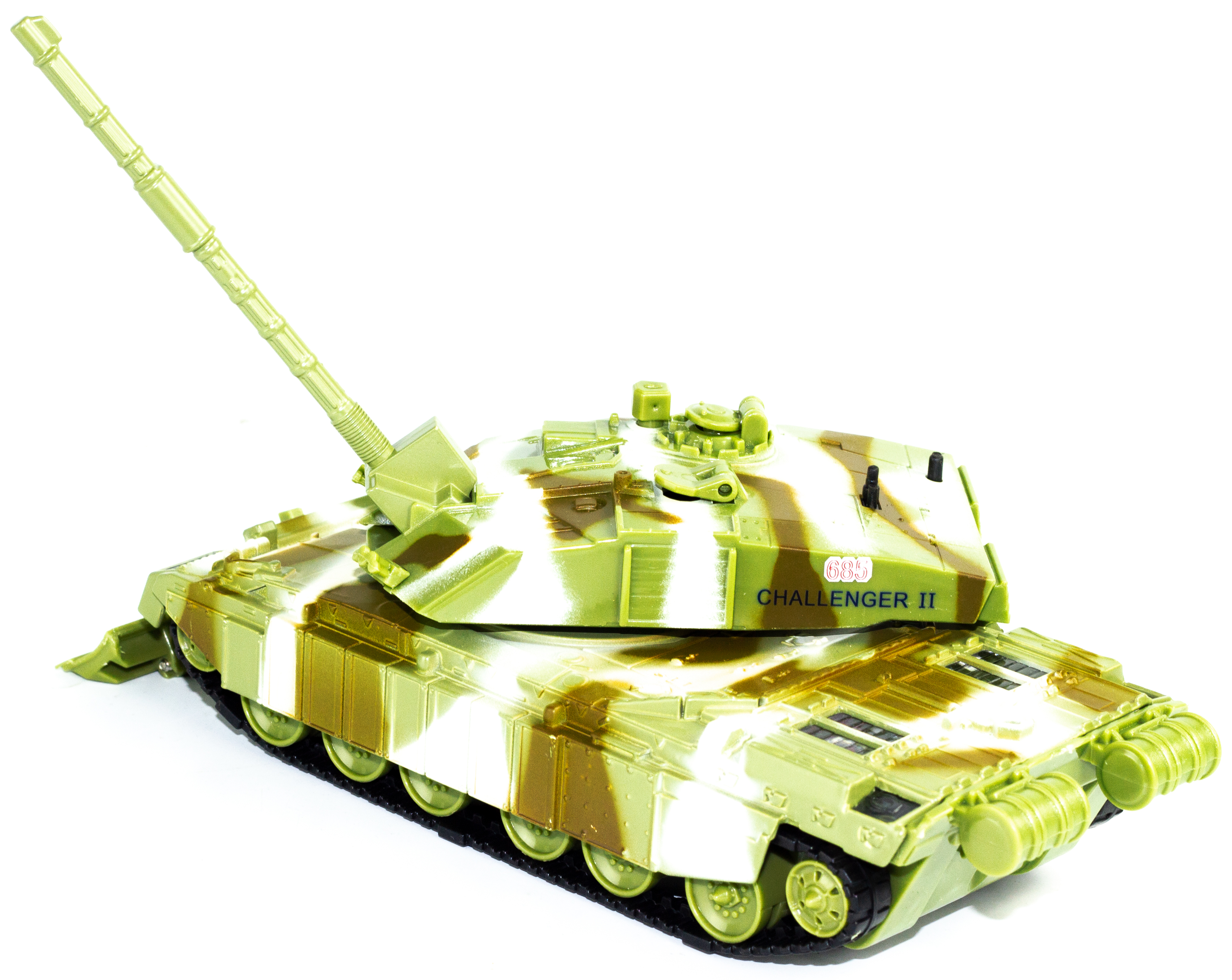 Металлический танк Metal Slug 1:50 «685 Challenger II» 685S, 19 см., инерционный / Микс