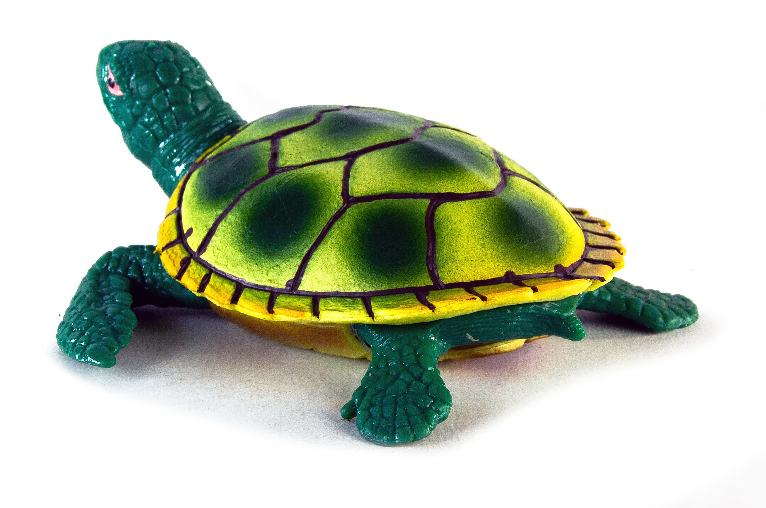 Набор игрушки резиновые фигурки-тянучки «Черепахи» 12.7 см. A009, Антистресс / 6 шт.