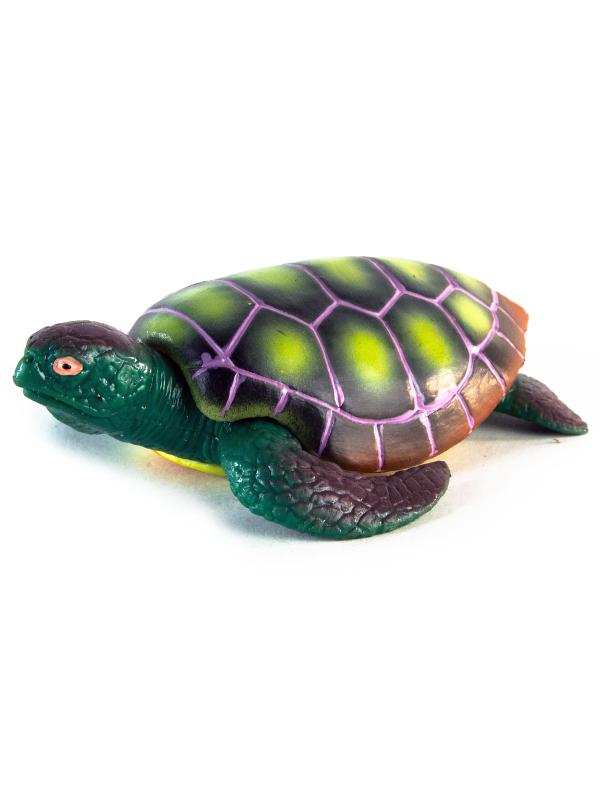 Набор игрушки резиновые фигурки-тянучки «Черепахи» 12.7 см. A009, Антистресс / 6 шт.