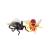 Резиновые Фигурки-тянучки «Муха и Пчела» A125, 12 см. / 2 шт.
