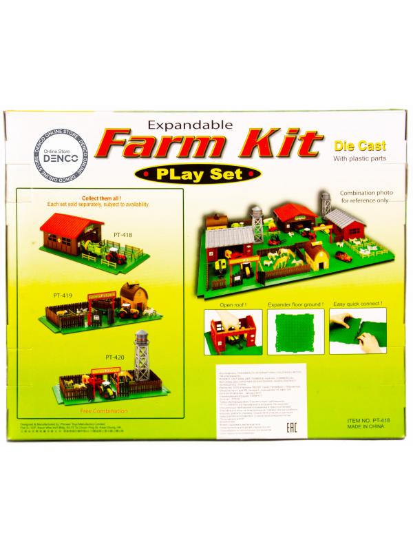 Детский игровой набор Farm Kit «Ферма с трактором» 418-420 / Микс